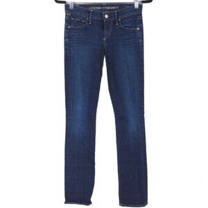 CITIZENS OF‎ HUMANITY USA🇺🇸MADE AVA Low Rise Straight Jeans 1278-243 Size 24
